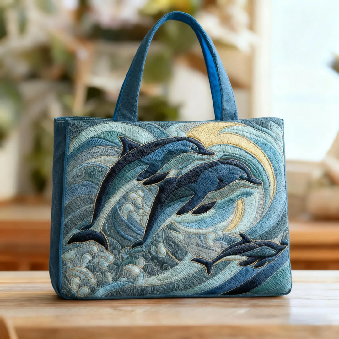 Sac Artisanal Dauphin Océan