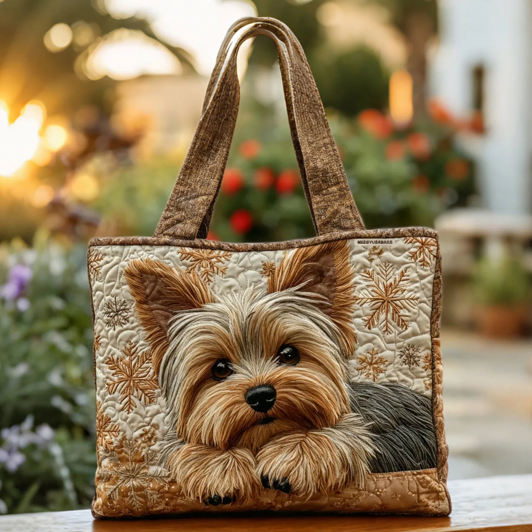 Sac Artisanal Yorkie Brillant