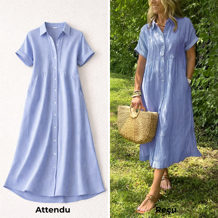 CÉLINE™ | Robe Maxi Élégante