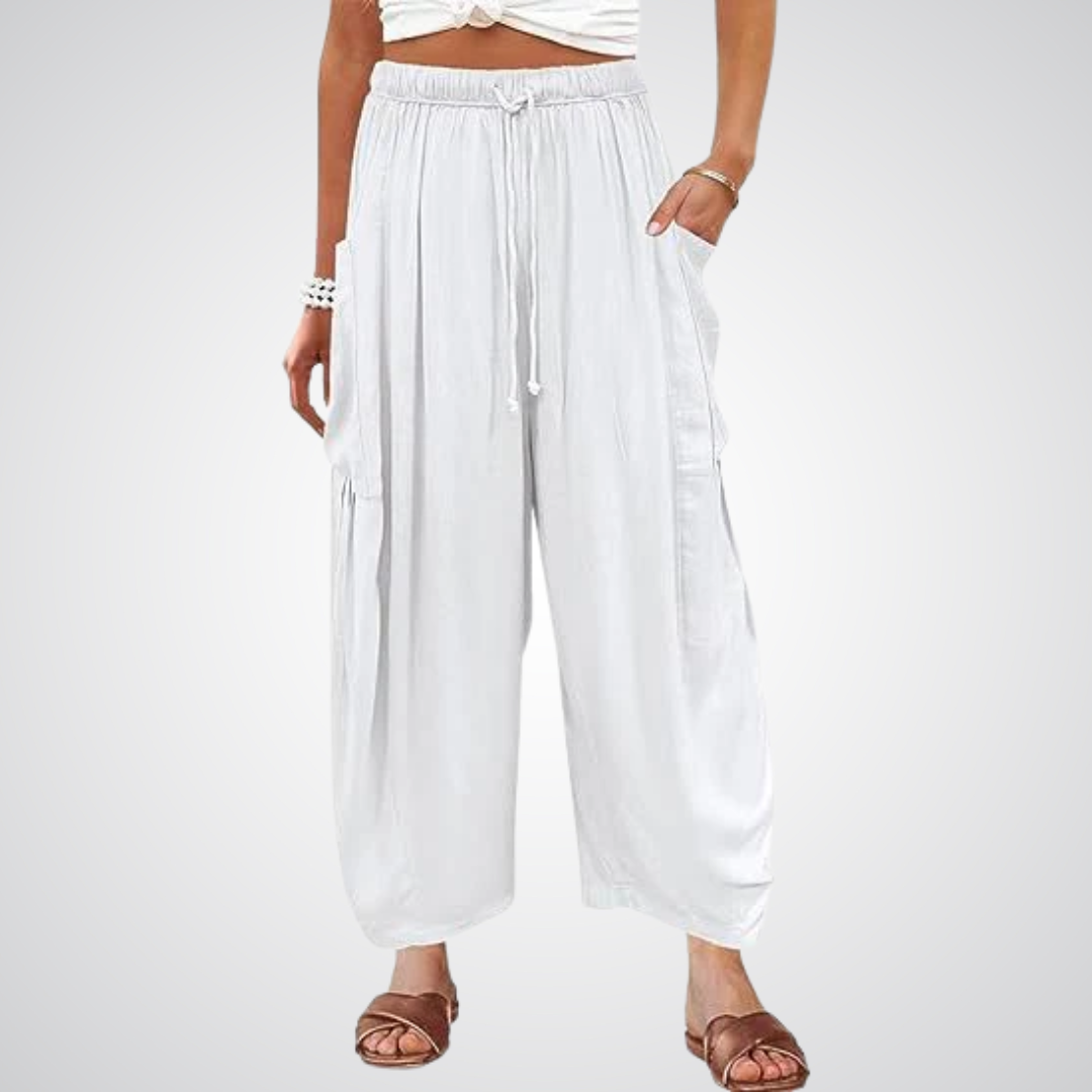 ELENA | Pantalon confort à jambes larges