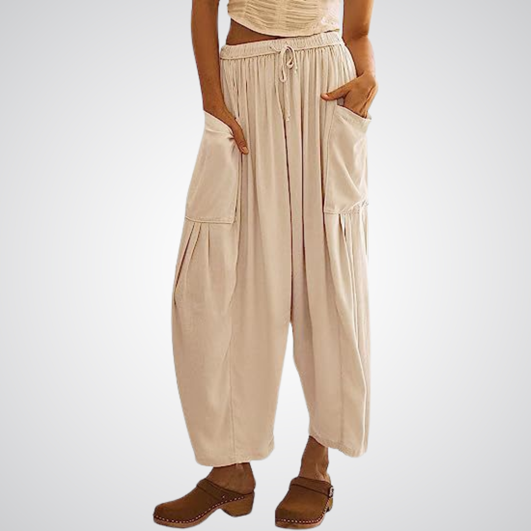 ELENA | Pantalon confort à jambes larges