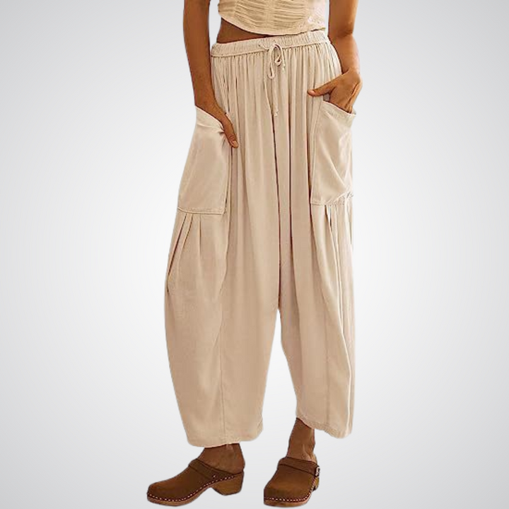 ELENA | Pantalon confort à jambes larges