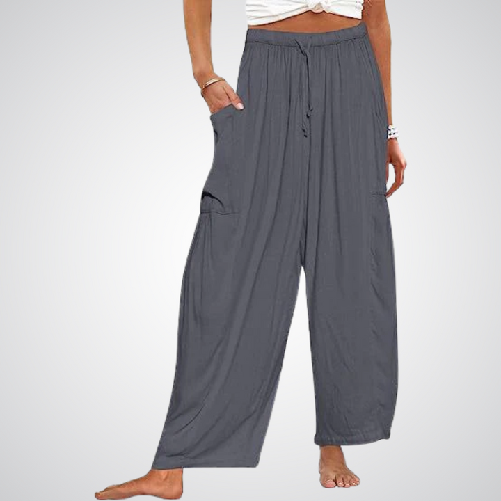 ELENA | Pantalon confort à jambes larges