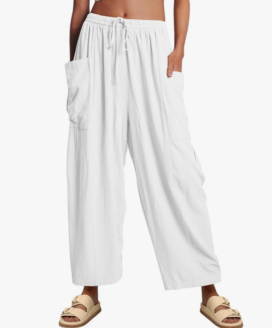 GABRIELLA | Pantalon d'été à jambes larges pour un confort maximal et un style élégant de jour
