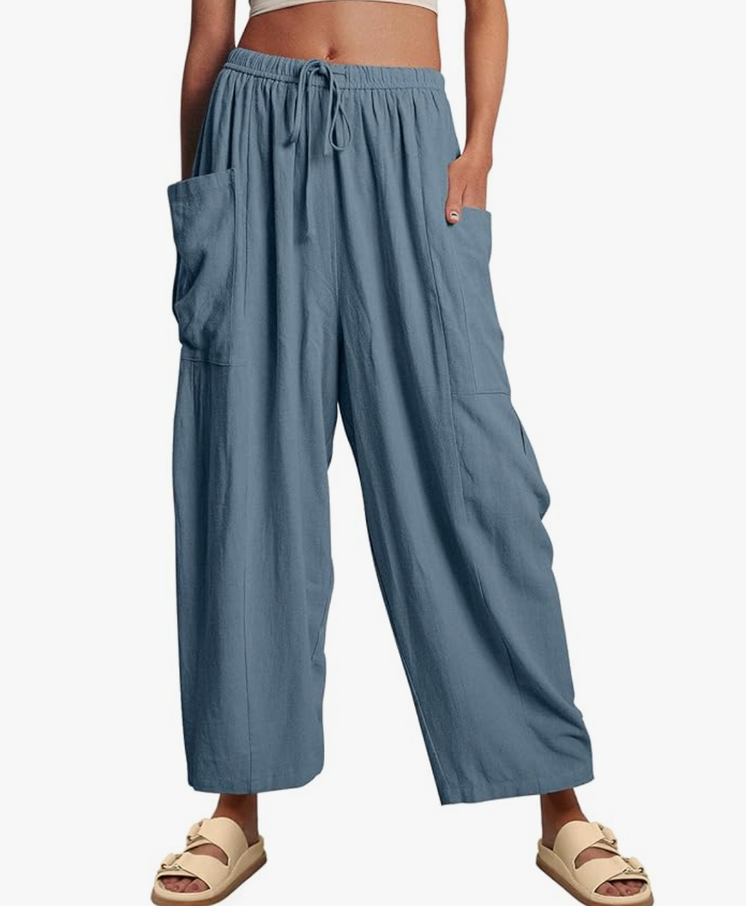 GABRIELLA | Pantalon d'été à jambes larges pour un confort maximal et un style élégant de jour
