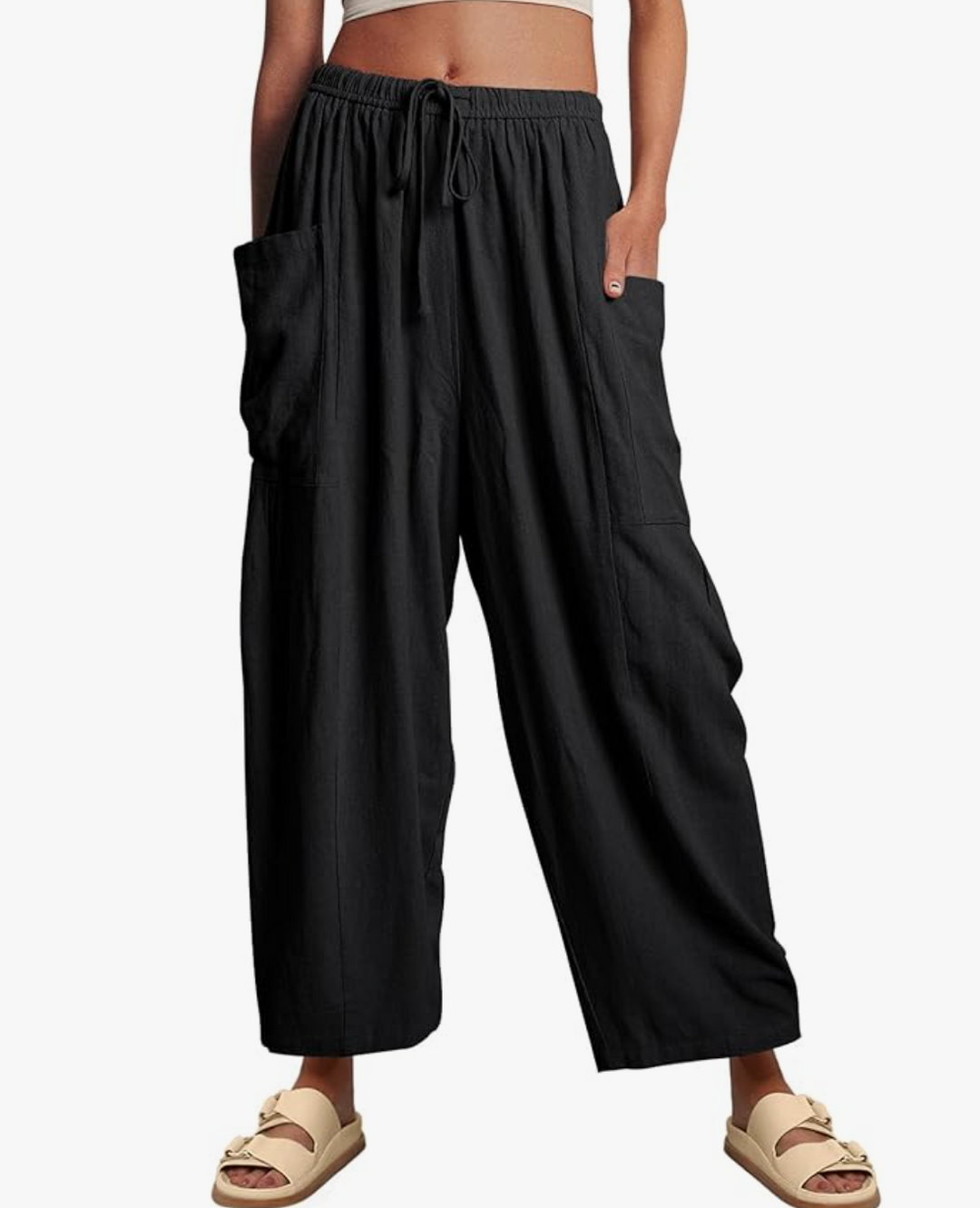 GABRIELLA | Pantalon d'été à jambes larges pour un confort maximal et un style élégant de jour