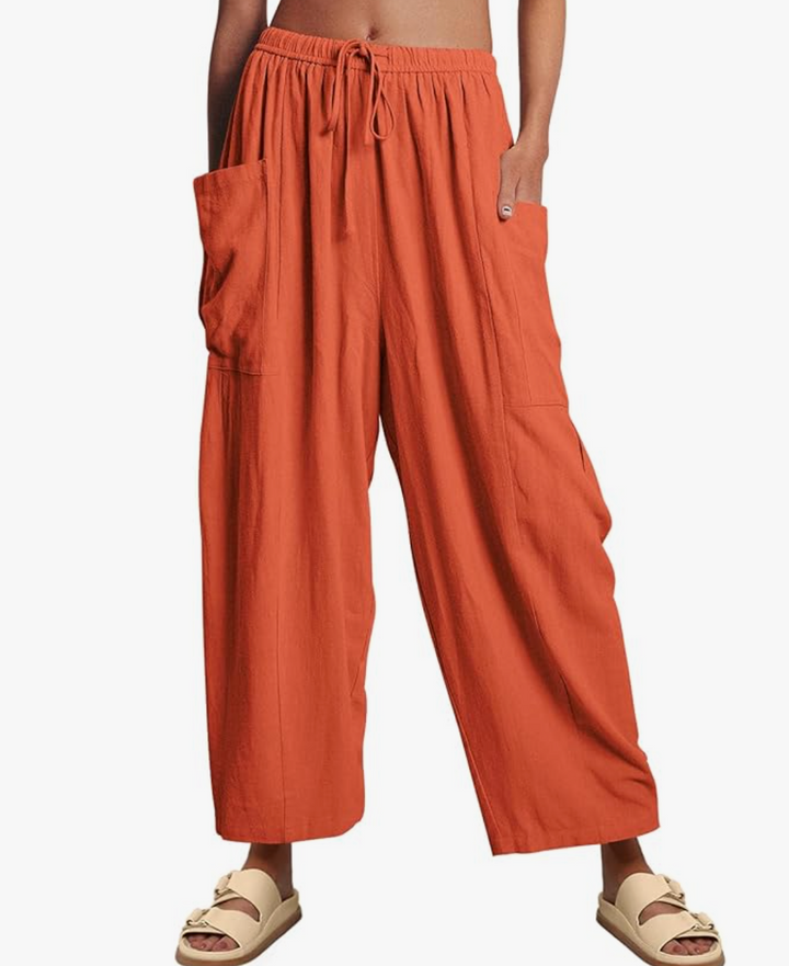 GABRIELLA | Pantalon d'été à jambes larges pour un confort maximal et un style élégant de jour