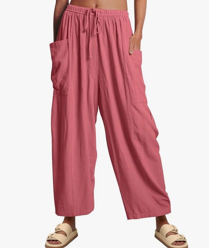 GABRIELLA | Pantalon d'été à jambes larges pour un confort maximal et un style élégant de jour