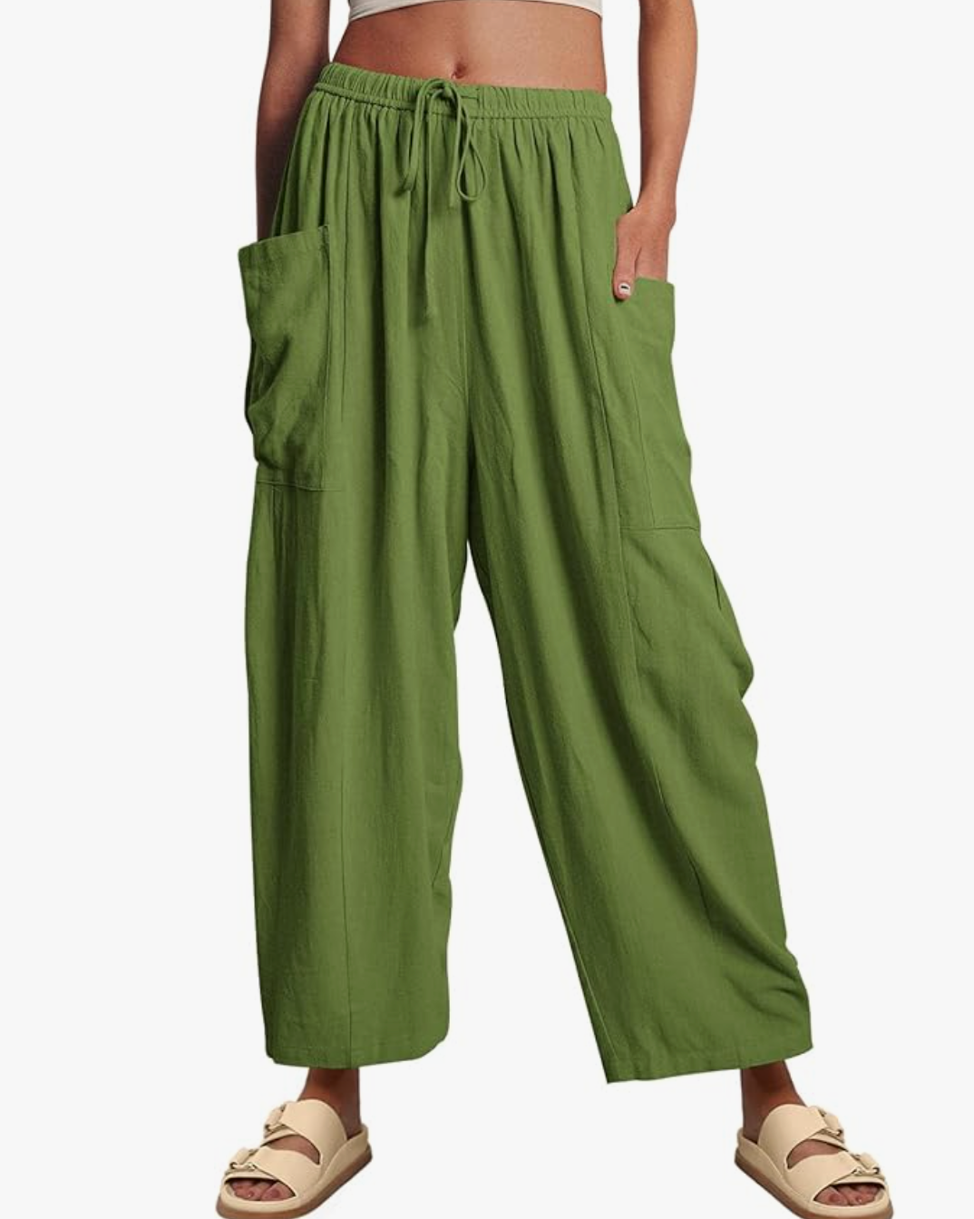 GABRIELLA | Pantalon d'été à jambes larges pour un confort maximal et un style élégant de jour