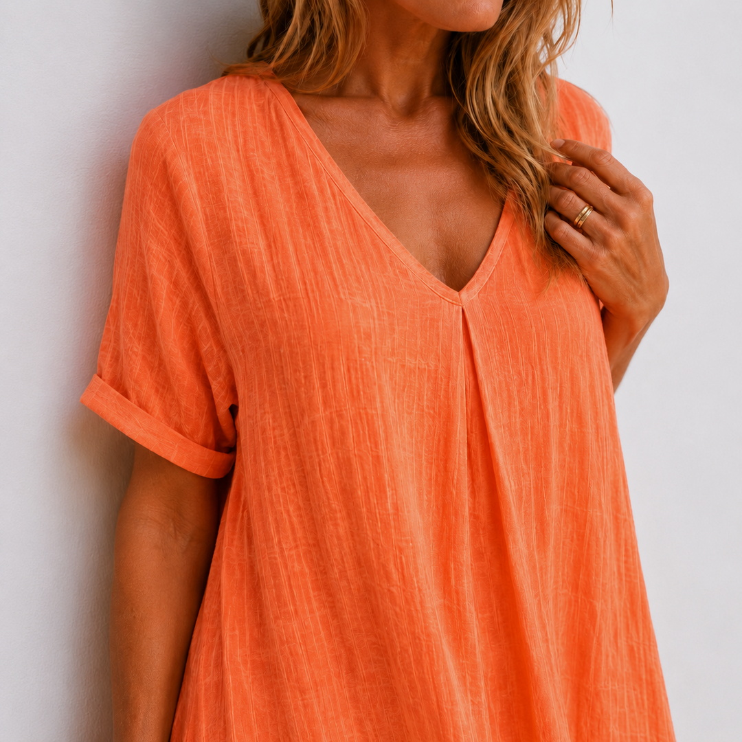VIOLETTE™ | Robe Longue Fluide Élégante