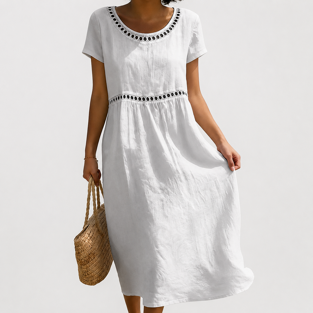 LOUISE™ | Robe Brodée Élégante