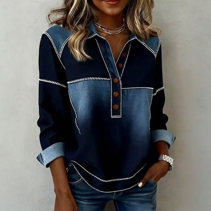 Blouse Vintage Décontractée