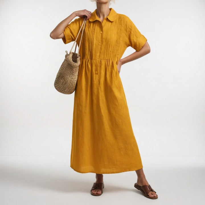 Lysandra™ | Robe chemise fluide d’été