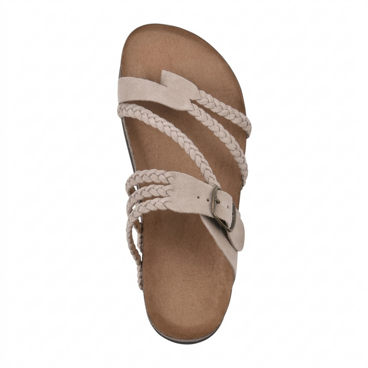 Solys Paris™ - Sandales Tressées Anatomiques en Liège