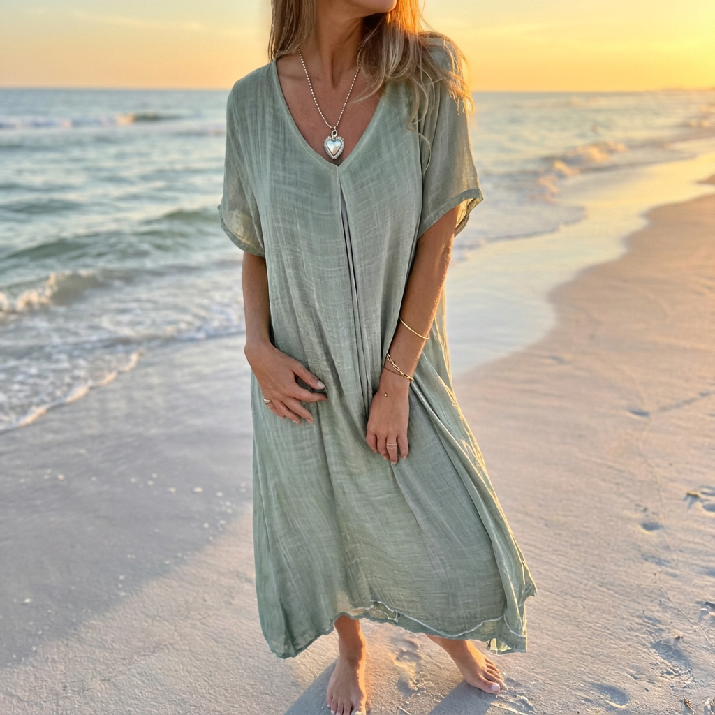 NÉRIA™ | Robe Fluide Estivale