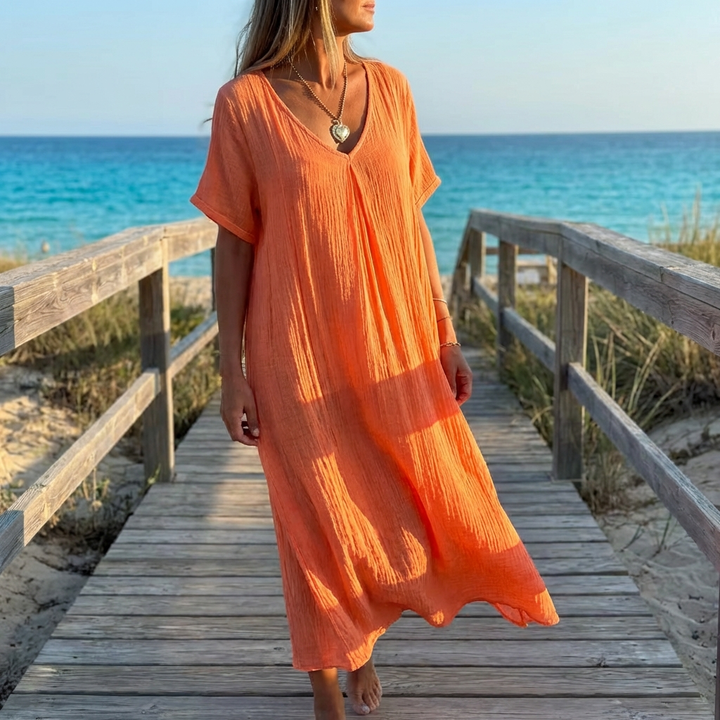 NÉRIA™ | Robe Fluide Estivale