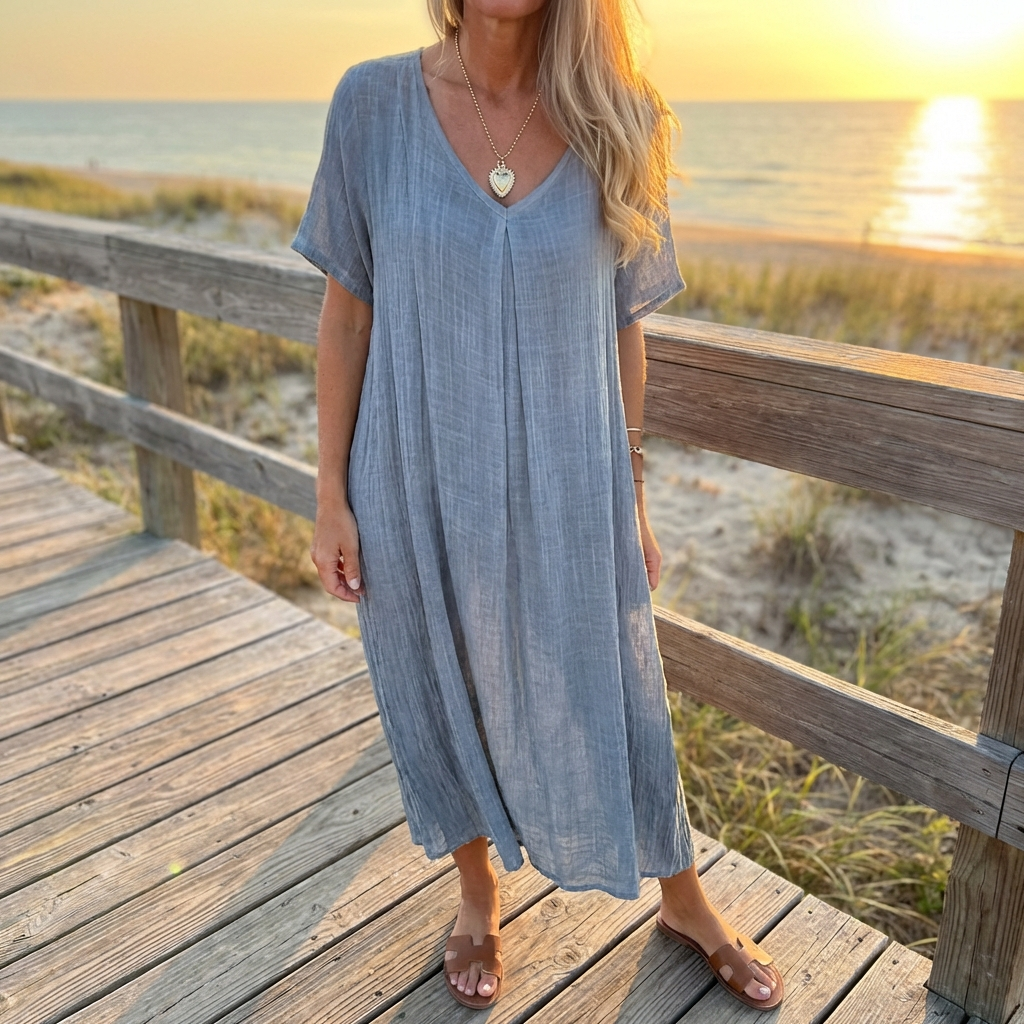 NÉRIA™ | Robe Fluide Estivale