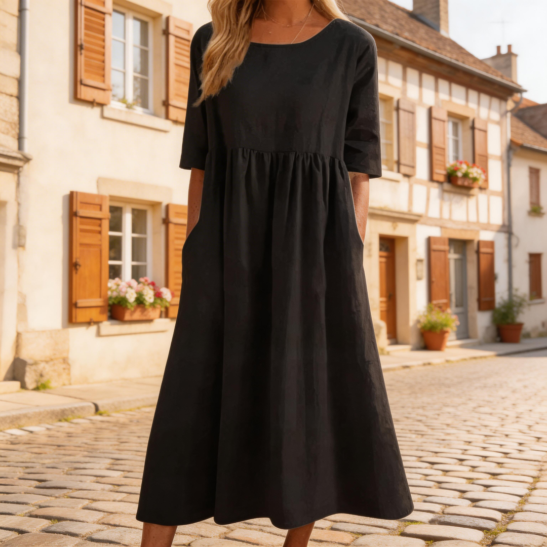 AMÉLIE™ | Robe Douce à Poches