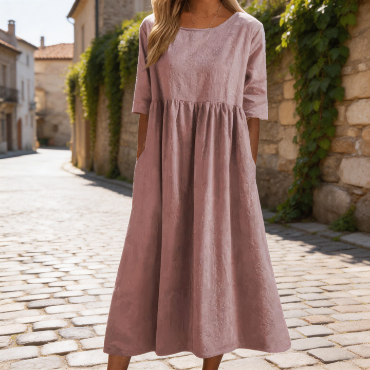 AMÉLIE™ | Robe Douce à Poches