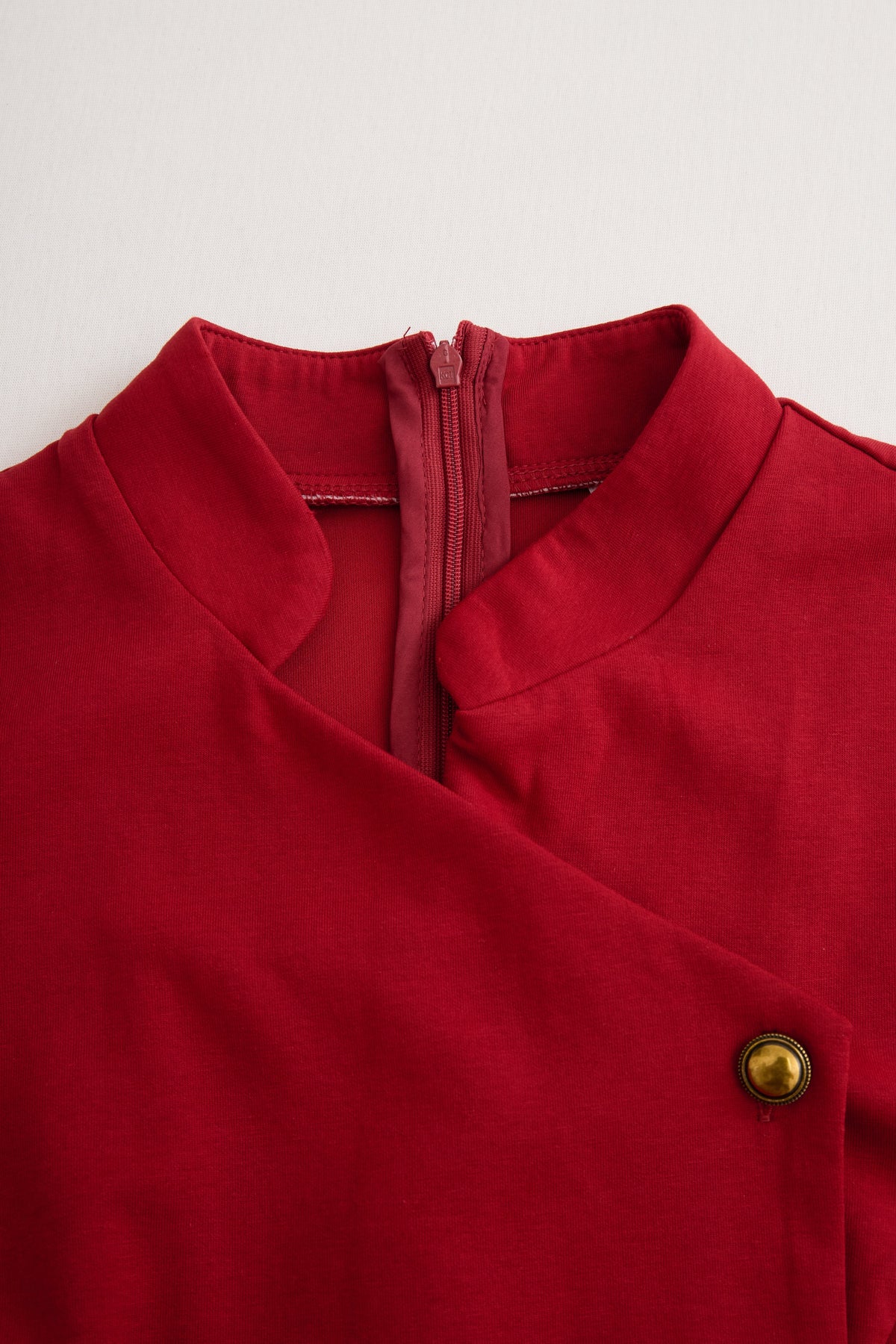 Ruby | Burgundy Sleeveless Midi Dress