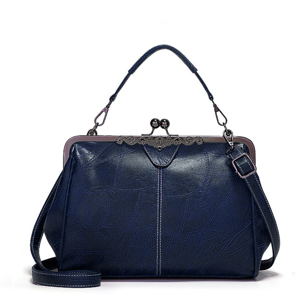 Mila | Sac vintage intemporel avec élégant fermoir à rabat