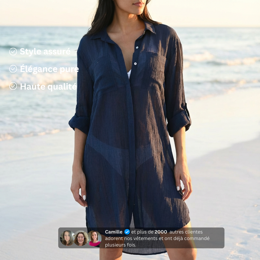 MAYA™ | Robe de Plage Coton