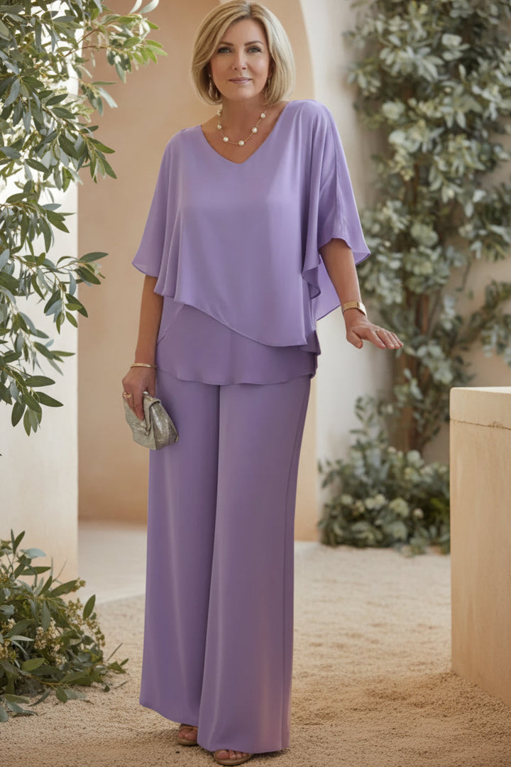 JIMA - ENSEMBLE PANTALON LARGE SANS EFFORT