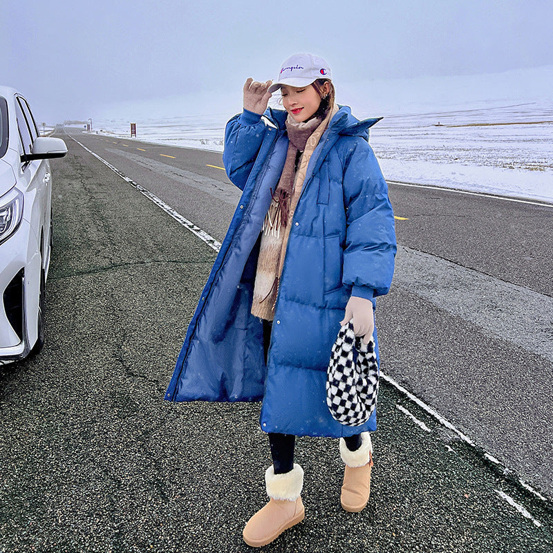 LEMI™ - Comfy Waterproof Hooded Long Puffer Jacket
