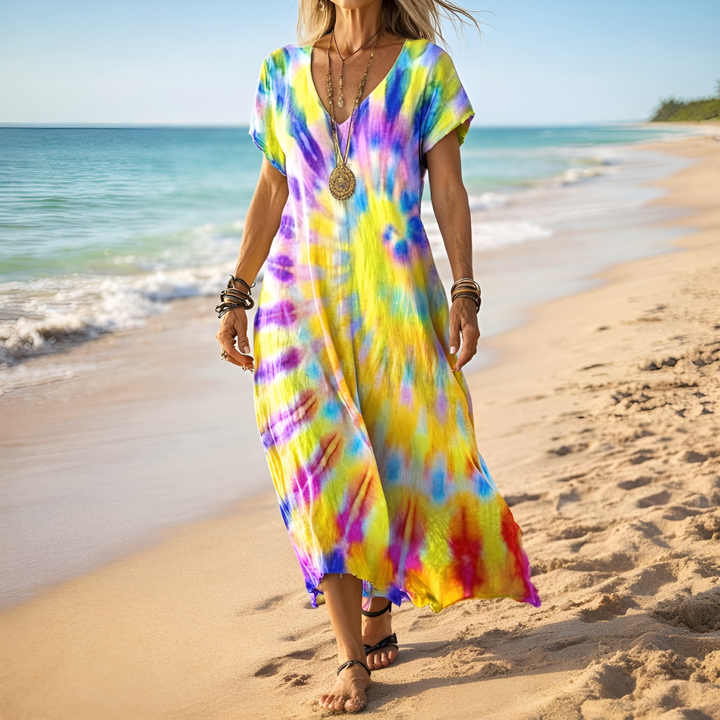 EDITH™ | Robe Vintage Dégradé
