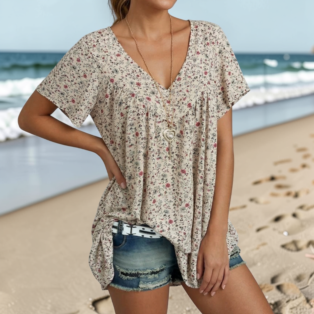 AURORA™ | T-shirt Flora Col V