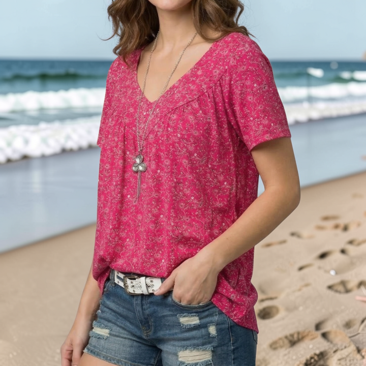 AURORA™ | T-shirt Flora Col V