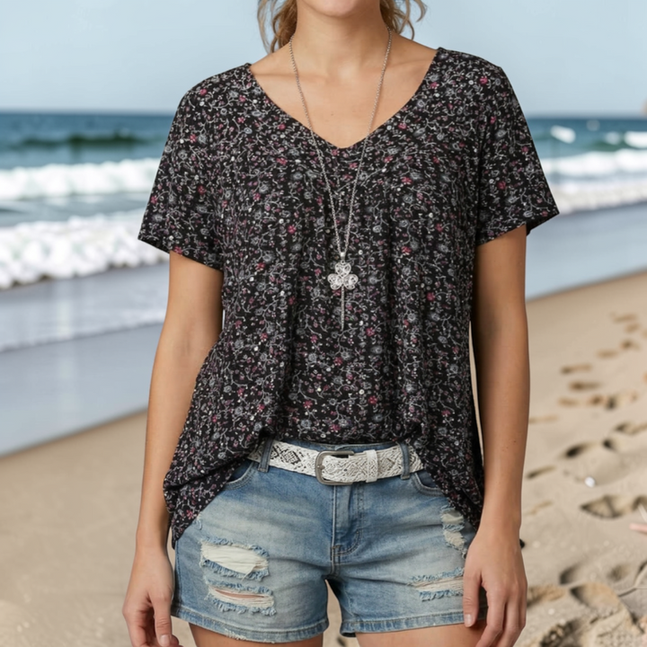 AURORA™ | T-shirt Flora Col V