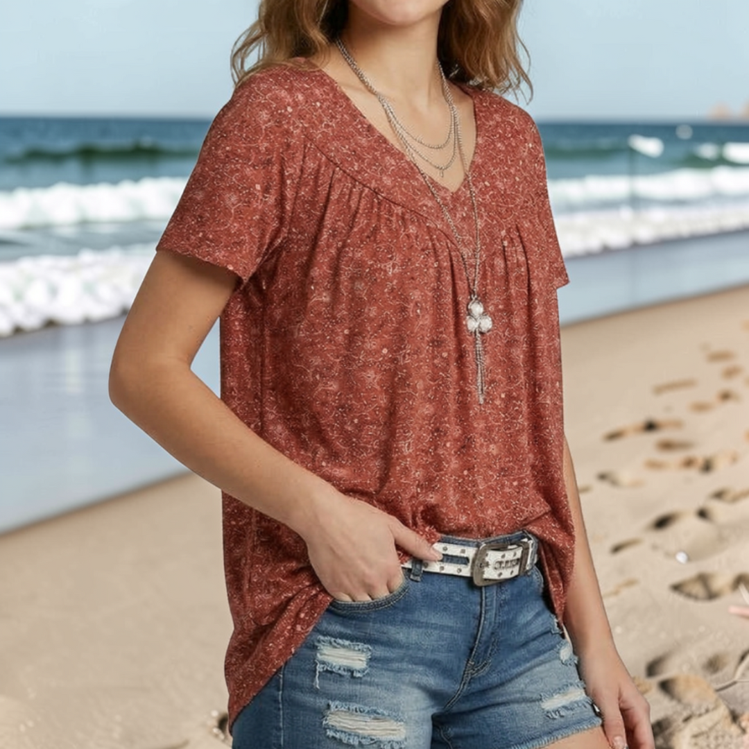 AURORA™ | T-shirt Flora Col V