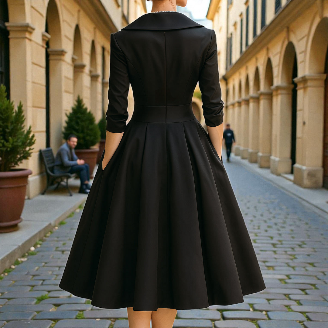 LÉA™ | Robe Midi Lumineuse