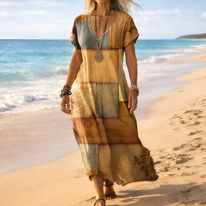 EDITH™ | Robe Vintage Dégradé