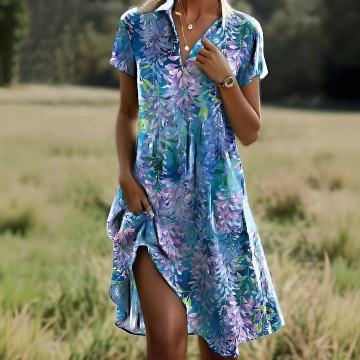MARIT™ | Robe Imprimée Femme