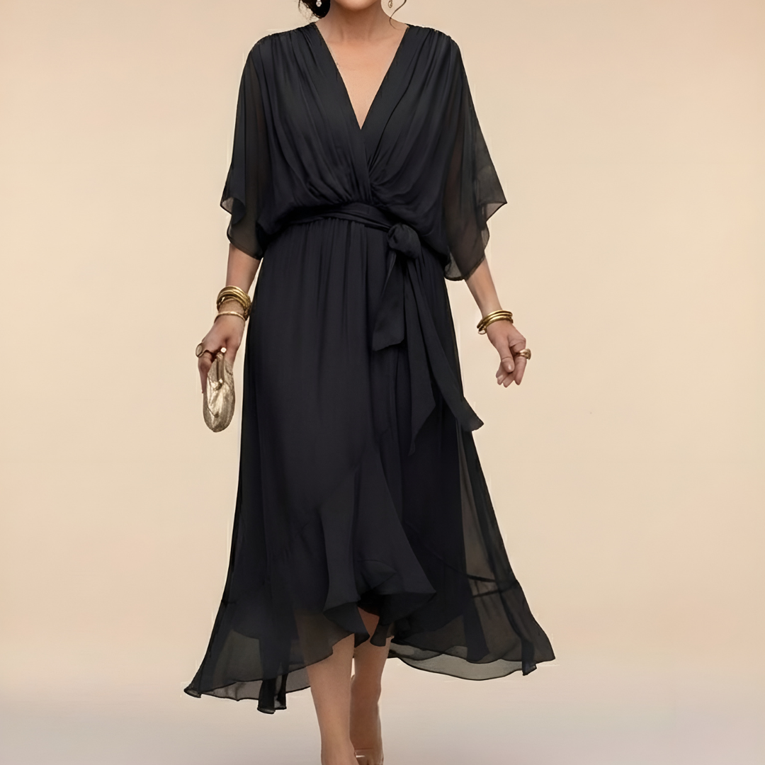 MONICA™ | Robe Chiffon Élégante