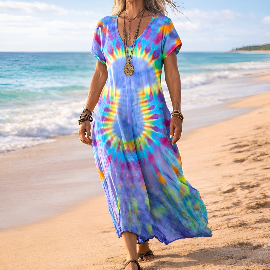 EDITH™ | Robe Vintage Dégradé