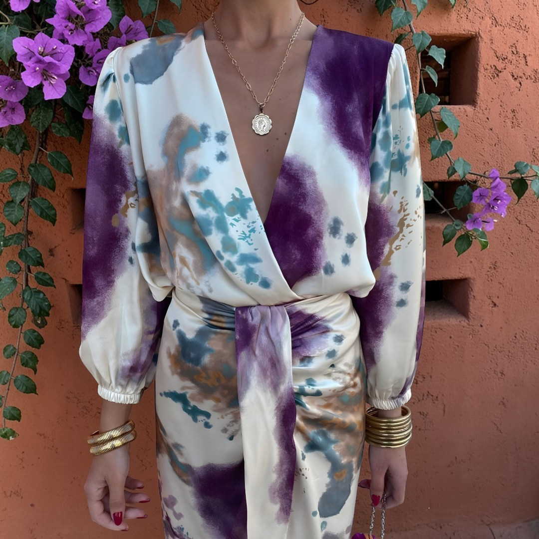 VALERIA™ | Robe Col V Élégante