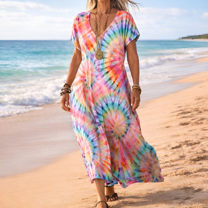 EDITH™ | Robe Vintage Dégradé