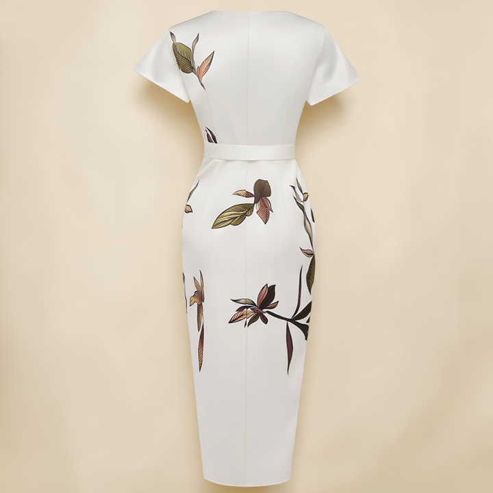 NADIA™ | Robe Élégante Ceinturée