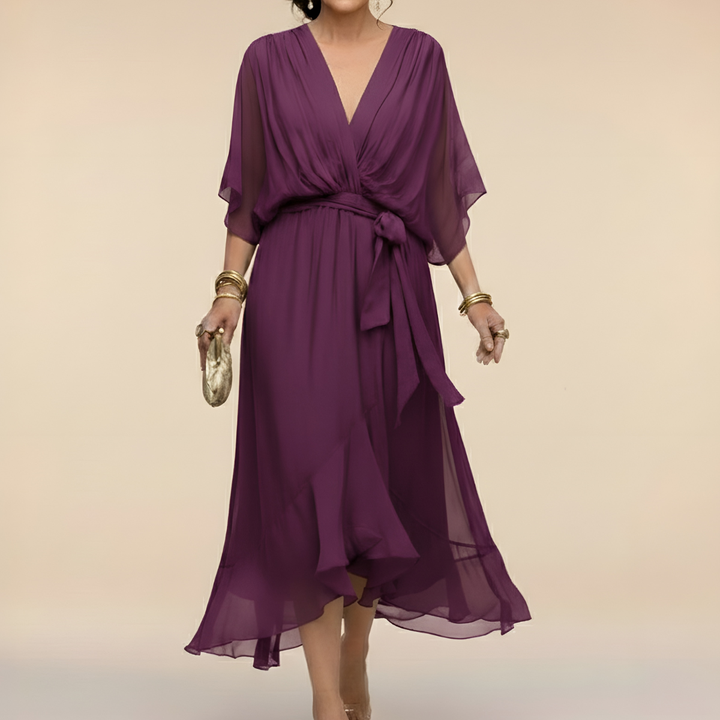 MONICA™ | Robe Chiffon Élégante