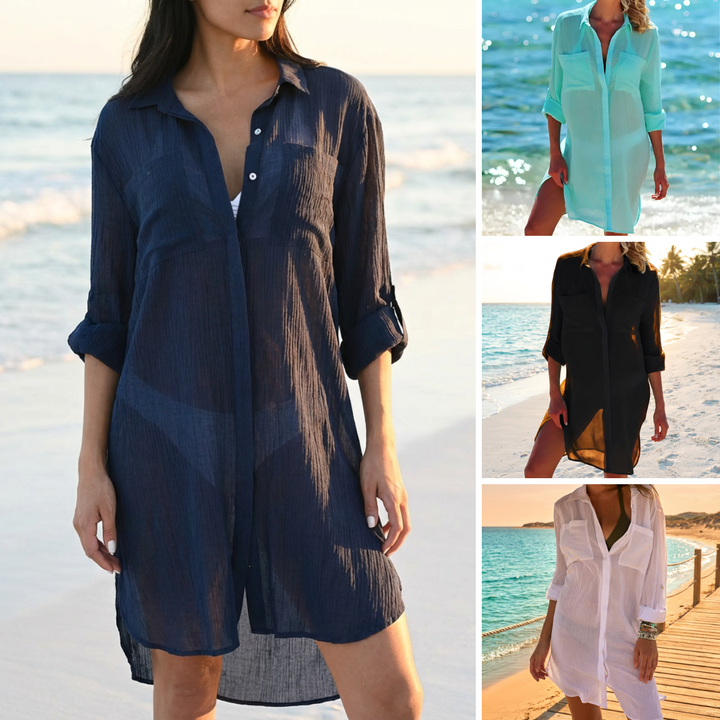 MAYA™ | Robe de Plage Coton
