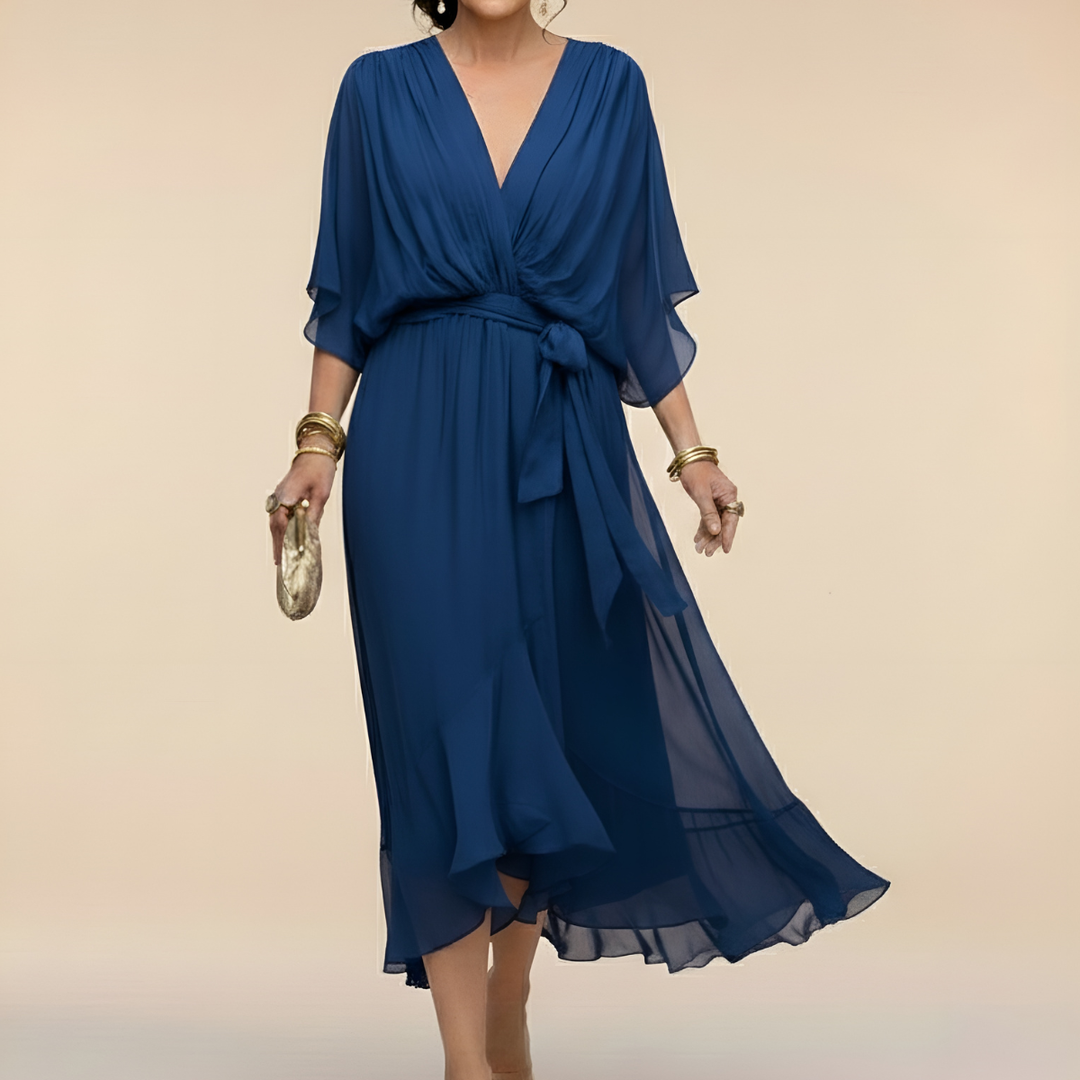 MONICA™ | Robe Chiffon Élégante