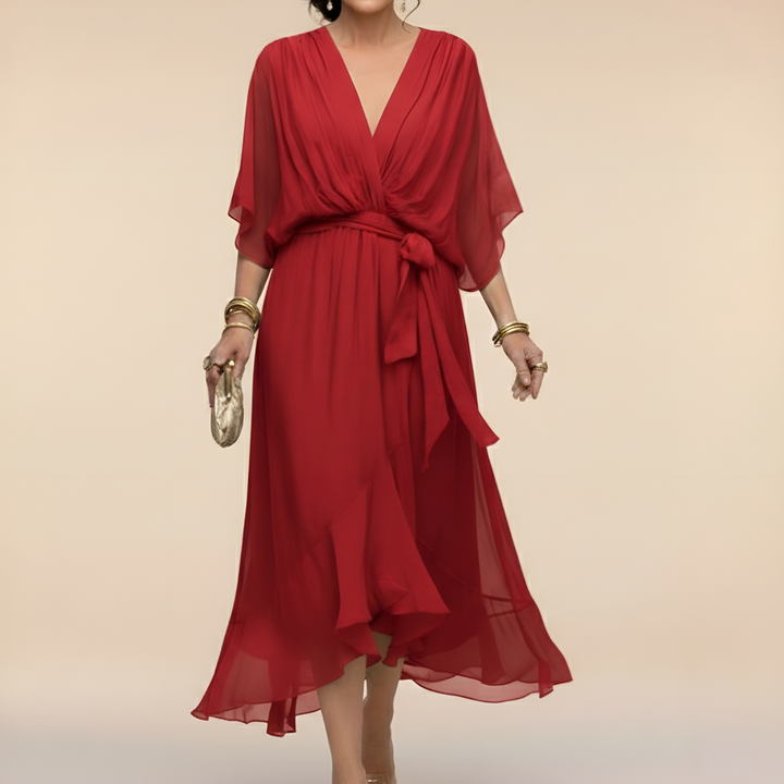 MONICA™ | Robe Chiffon Élégante