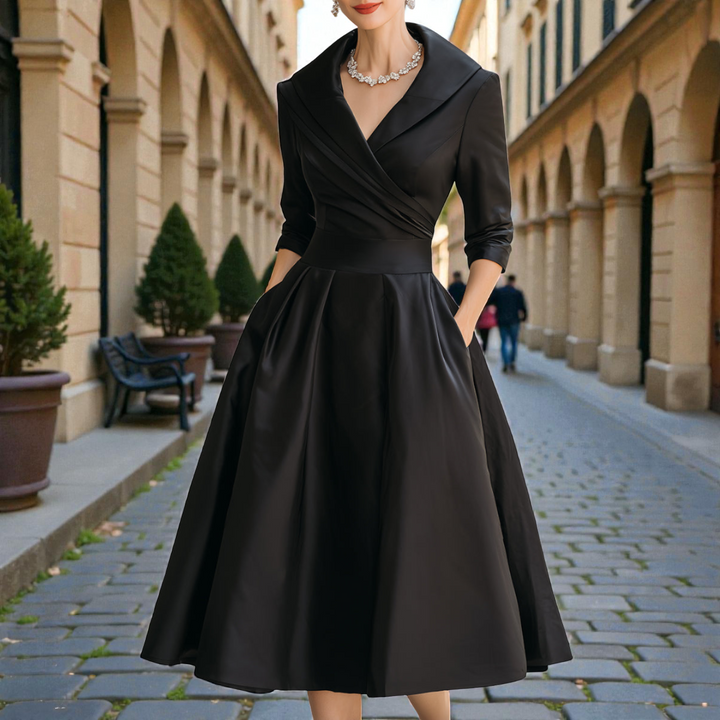 LÉA™ | Robe Midi Lumineuse