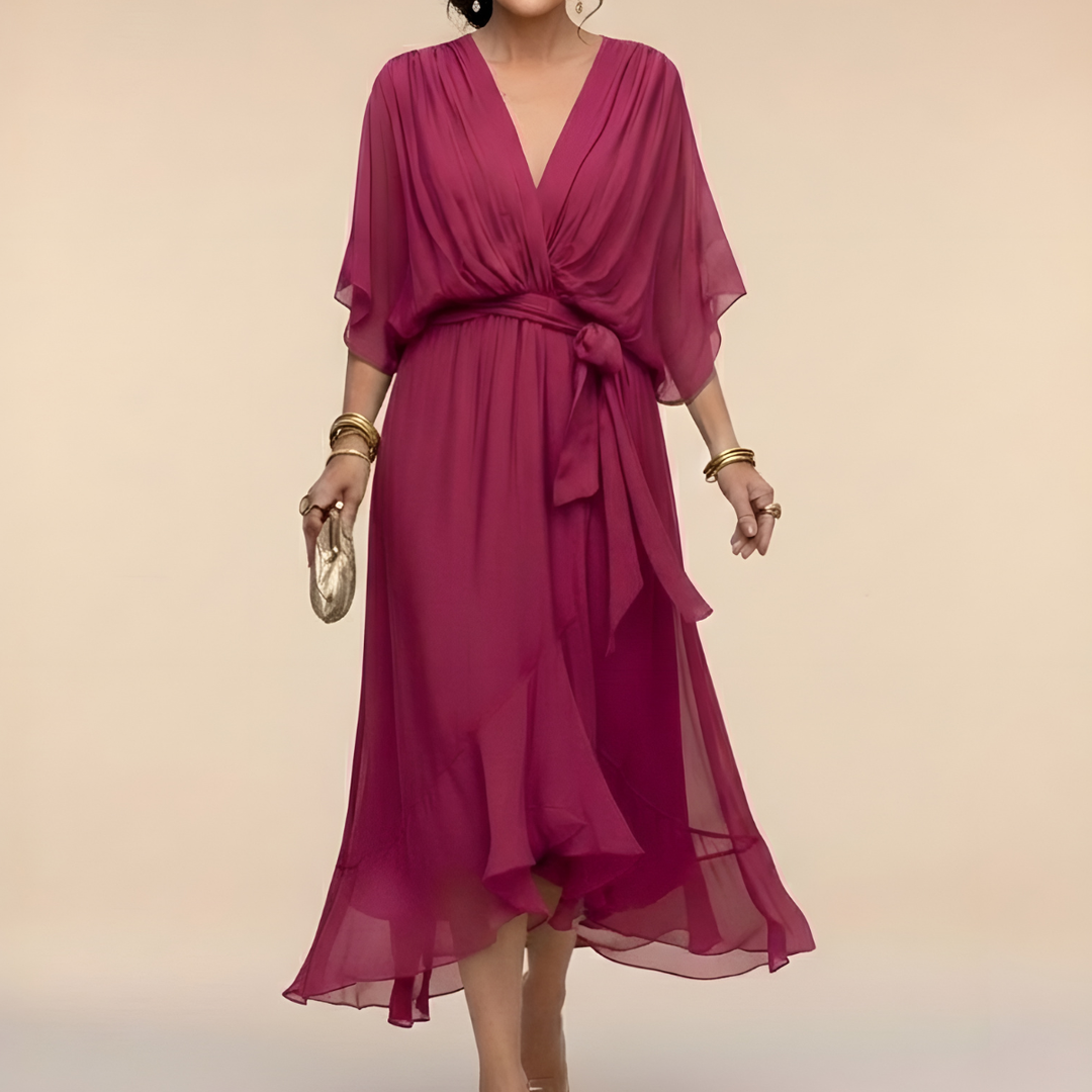 MONICA™ | Robe Chiffon Élégante
