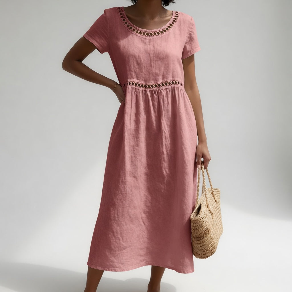 LOUISE™ | Robe Brodée Élégante