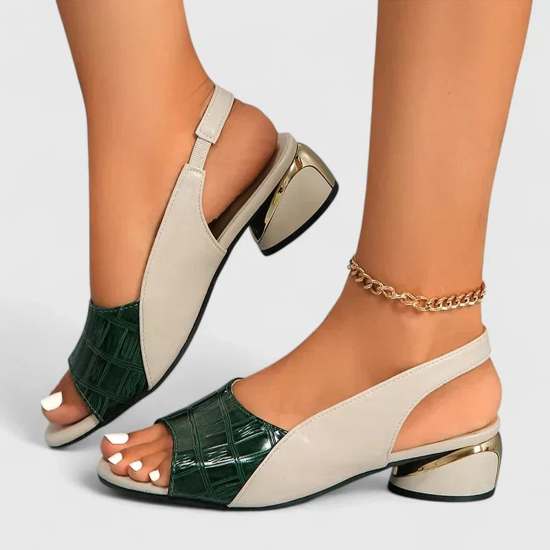 Mariah | Sandales élégantes en cuir