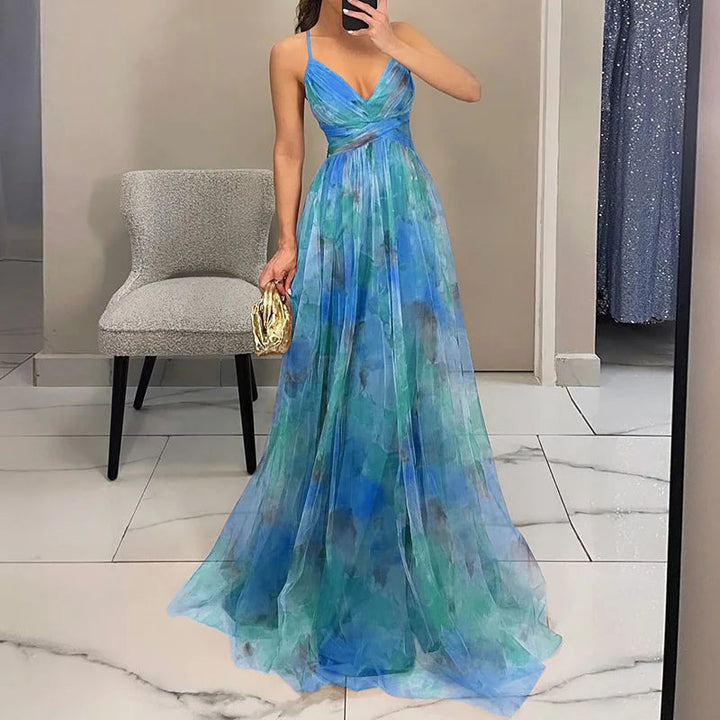 GISELLE™ | Robe Longue Florale Élégante